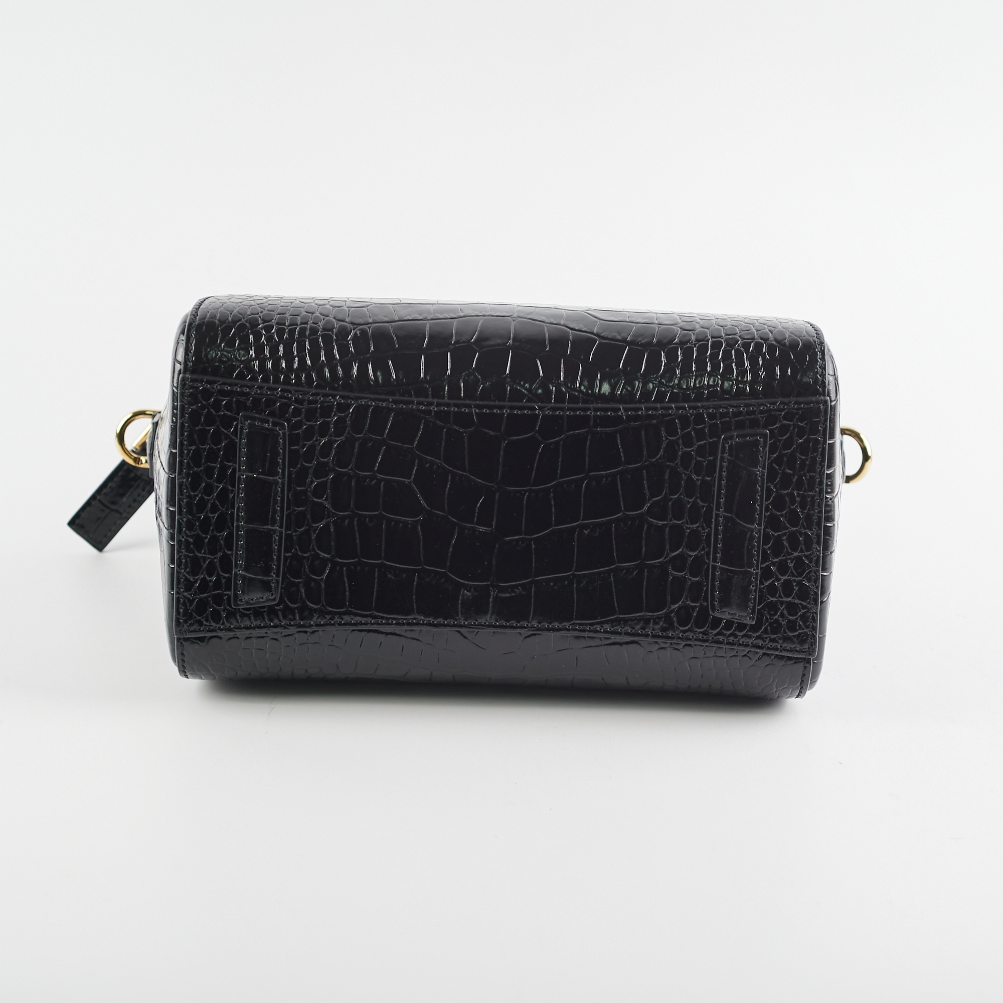 💯 Original Givenchy Antigona Croc Mini Black, Luxury, Bags