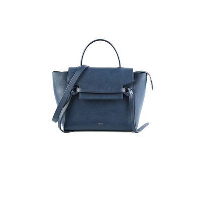 Celine Micro Belt Bag Dark Blue - THE PURSE AFFAIR