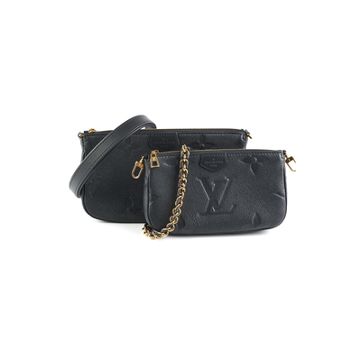 LOUIS VUITTON MULTI POCHETTE ACCESSOIRES Black Empriente - THE PURSE AFFAIR