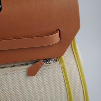 Hermes Herbag 39 Caramel - [B] Stamp - THE PURSE AFFAIR