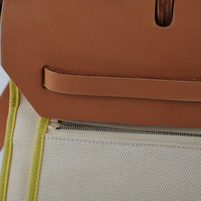 Hermes Herbag 39 Caramel - [B] Stamp - THE PURSE AFFAIR