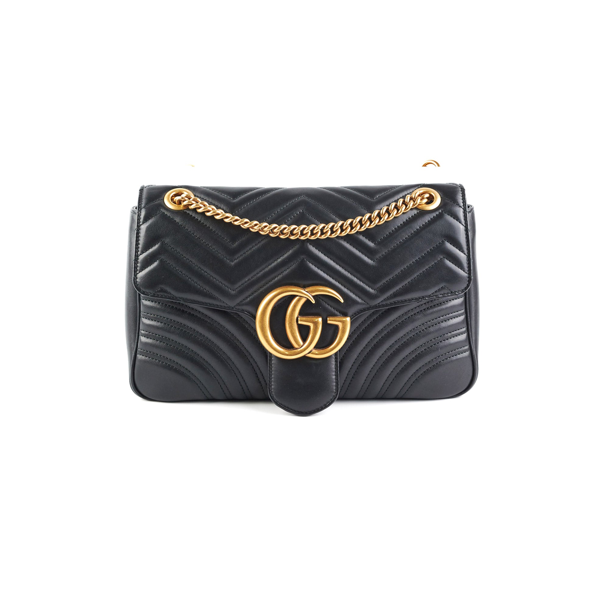 Gucci Mini Marmont Velvet Red - THE PURSE AFFAIR