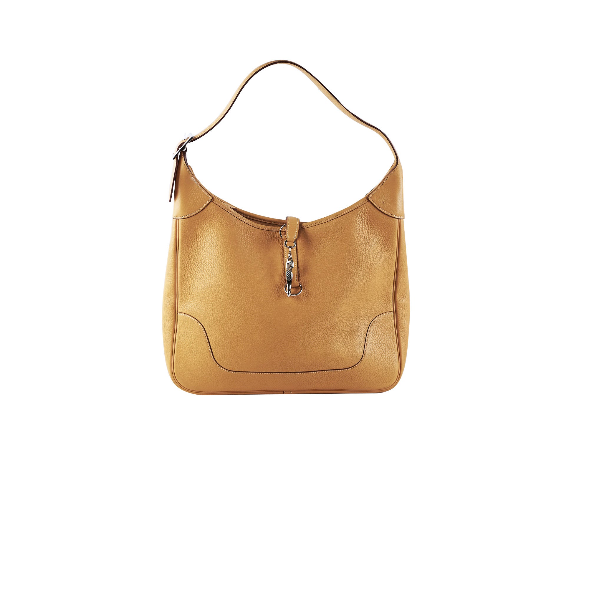 Sold at Auction: Hermès Gold Evercolor Leather Trim Duo 24 Bag with Gold  Hardware Y, 2020 Conditi