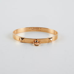 Hermes Collier De Chien Bangle Yellow Gold (Size SH)