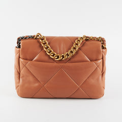 Chanel 19 Small Caramel 21P (Microchip)