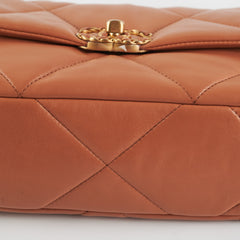 Chanel 19 Small Caramel 21P (Microchip)