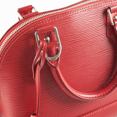 Louis Vuitton Alma BB EPI Red - THE PURSE AFFAIR