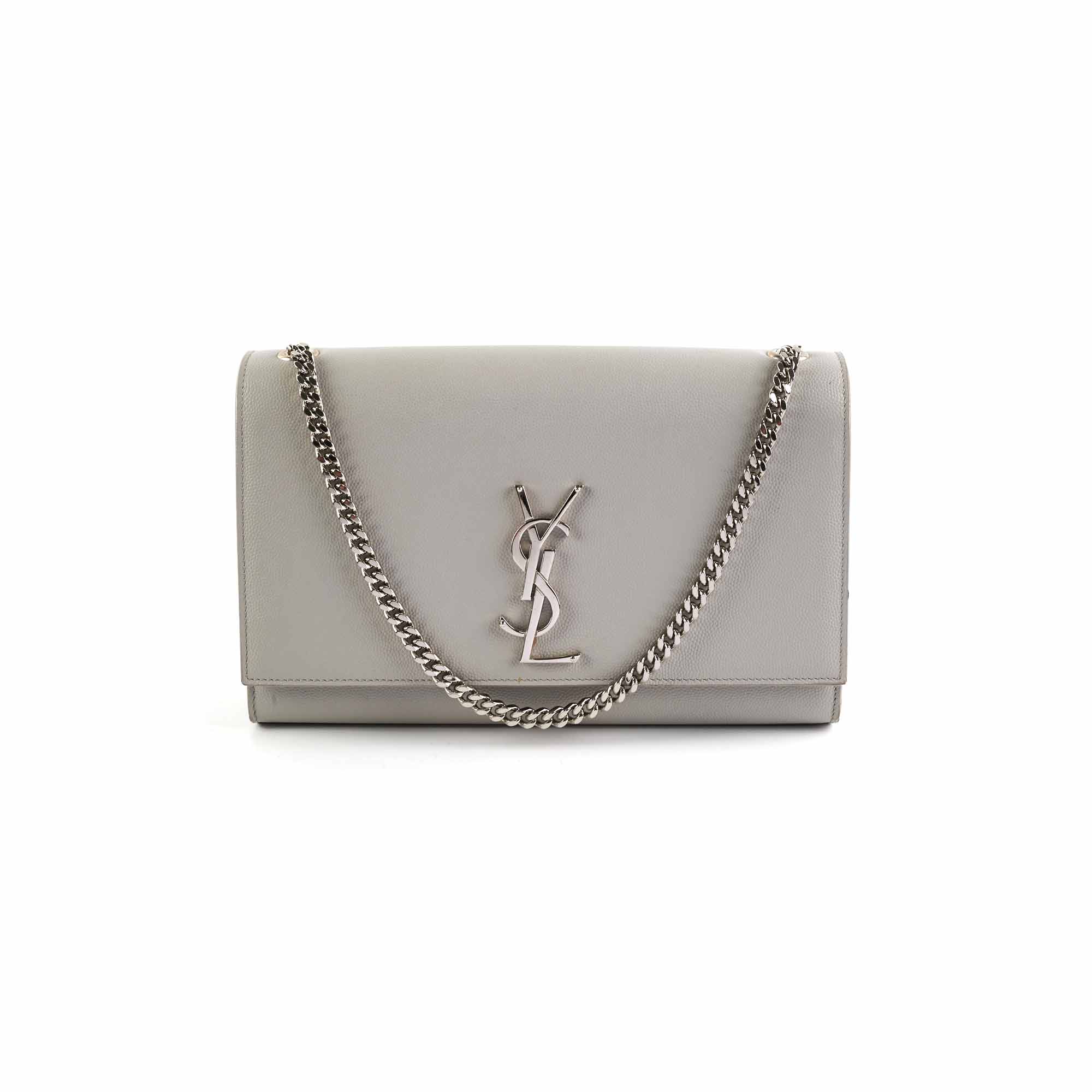 Saint Laurent Sunset Mini Grey - THE PURSE AFFAIR