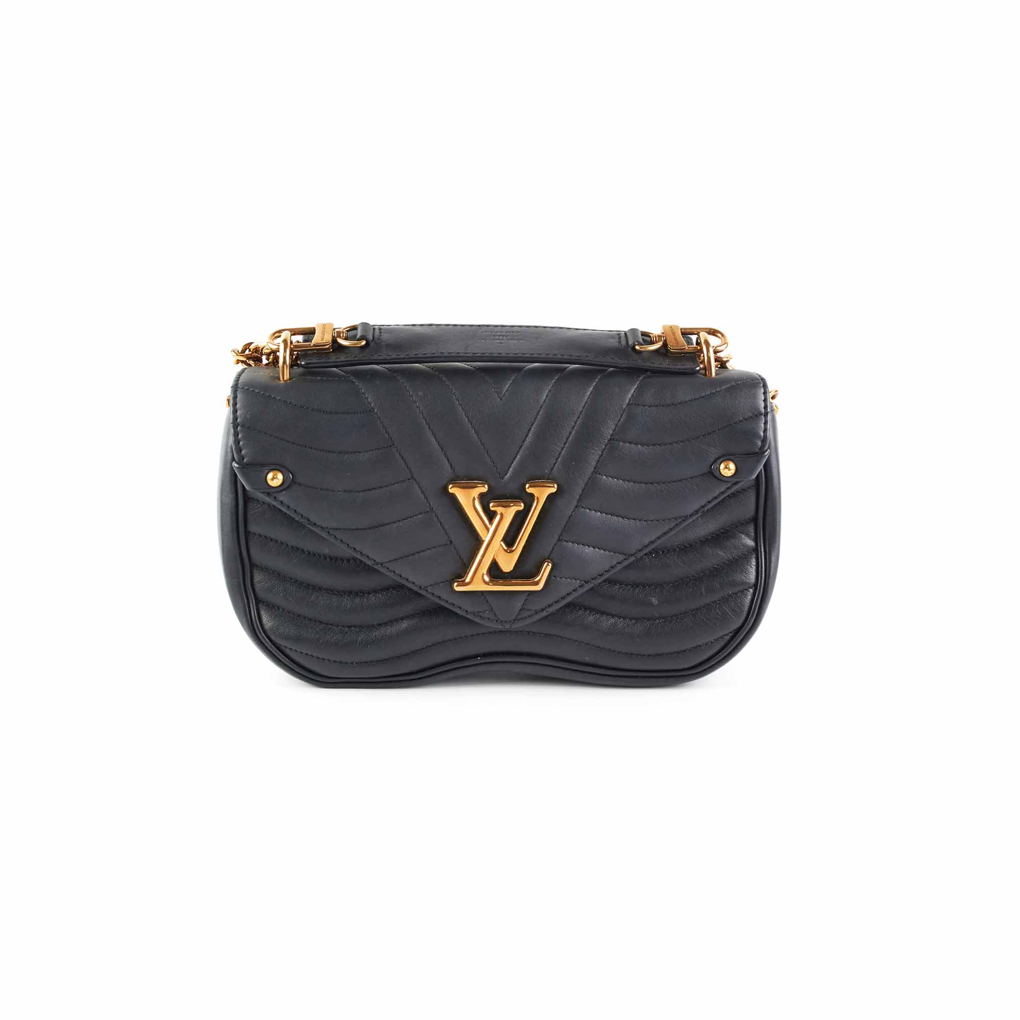 Louis Vuitton New Wave Pouch Black For Sale at 1stDibs