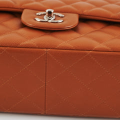 Chanel Jumbo Caviar Flap Brown