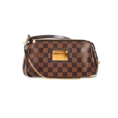 Louis Vuitton Damier Ebene Eva Clutch - THE PURSE AFFAIR