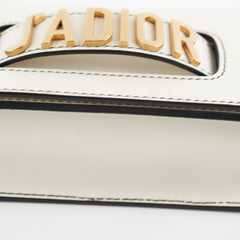 ITEM 27 - Christian Dior J'adior White Flap Bag