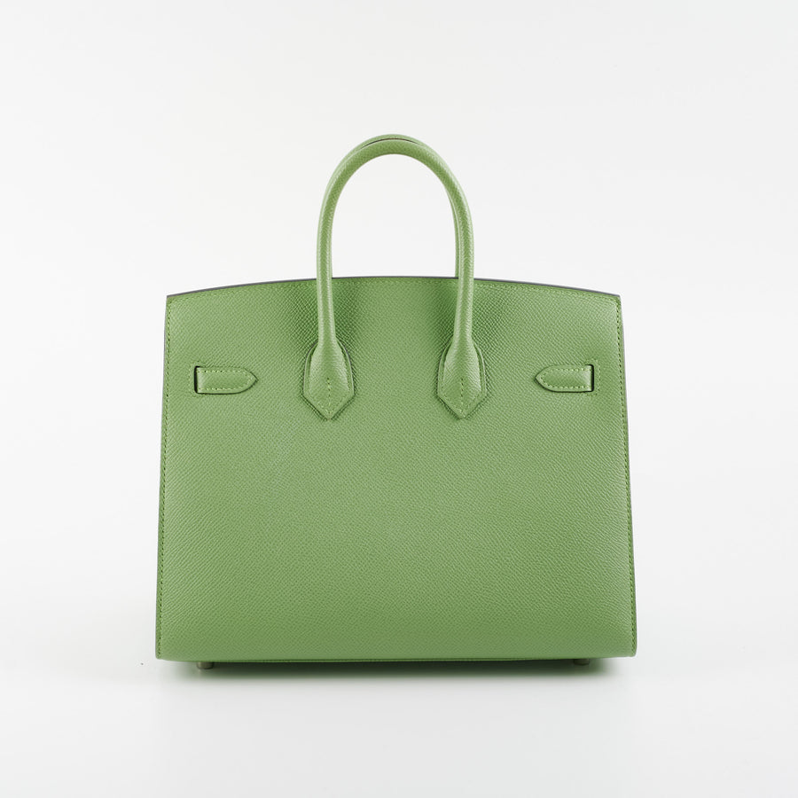 Hermes Vert Criquet Epsom Leather Birkin 25 GHW - Y 2020 at