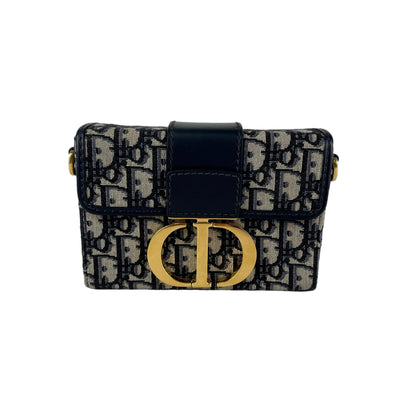 Dior Small 30 Montaigne Bag Black - THE PURSE AFFAIR