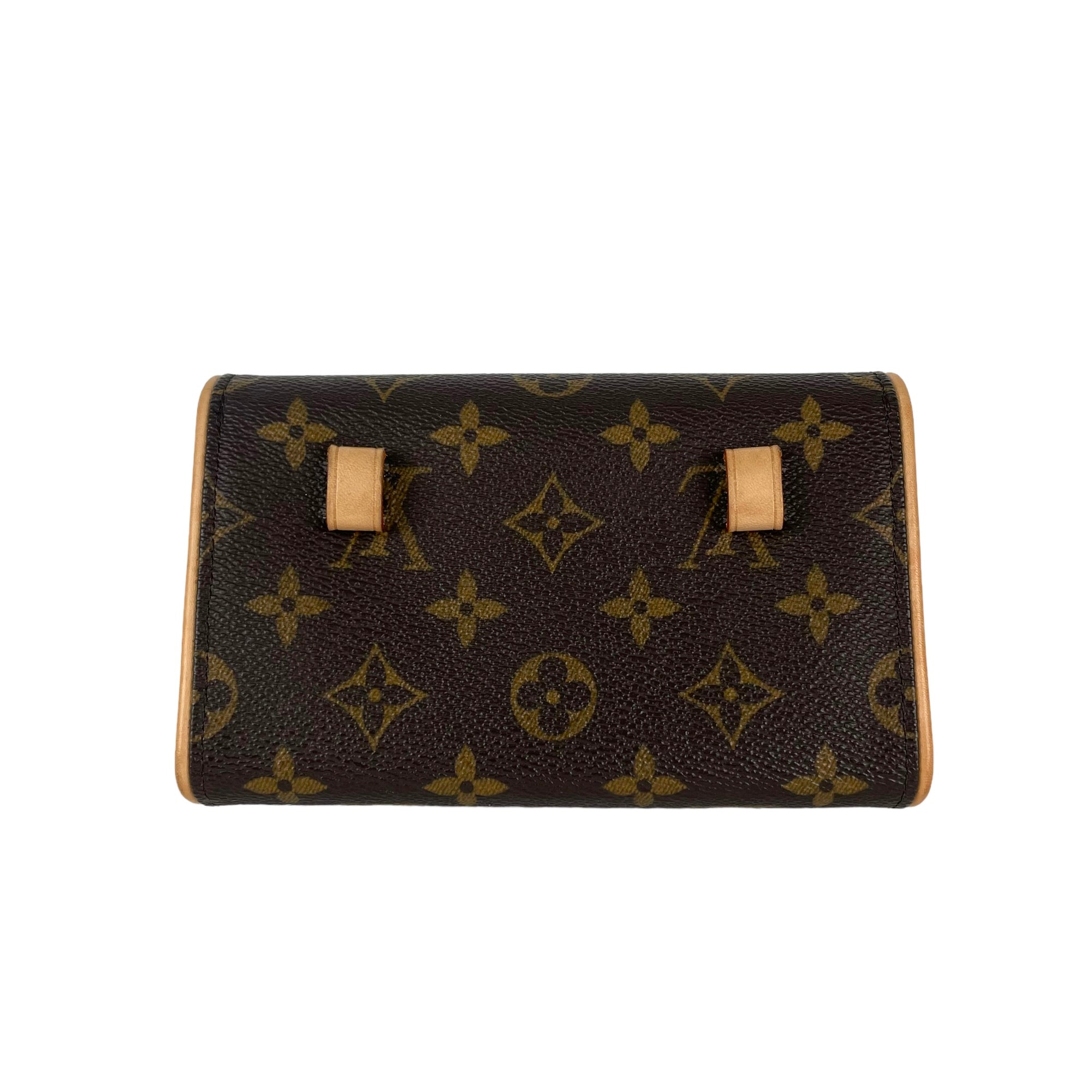 ITEM 19 - Louis Vuitton Florentine Belt Bag Pouch Monogram - THE PURSE  AFFAIR