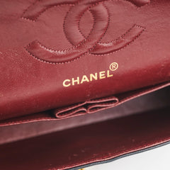 26/7 DOTD- Chanel Vintage Quilted Lambskin Medium/Large Black 24K GHW