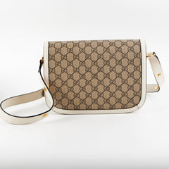 Gucci Horsebit 1955 Ivory Shoulder Bag