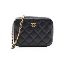 Chanel Crossbody Lambskin Black - Series 31