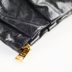 Prada Black Wristlet Pouch