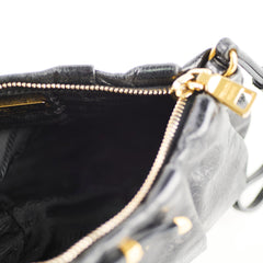 Prada Black Wristlet Pouch