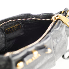 Prada Black Wristlet Pouch