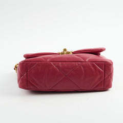 Chanel Small 19 Dark Red 28 Series