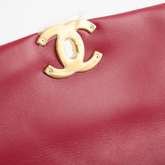 Chanel Small 19 Dark Red 28 Series