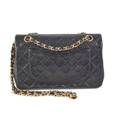 Chanel Vintage Classic Flap Lambskin Black - Series 1