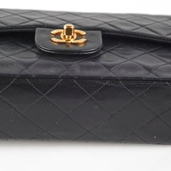 Chanel Vintage Classic Flap Lambskin Black - Series 1