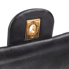 Chanel Vintage Classic Flap Lambskin Black - Series 1