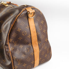 Louis Vuitton Keepall 50 Bandoulliere Monogram