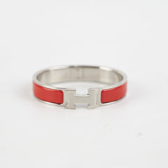 Hermes H Clic Bracelet Red Size PM