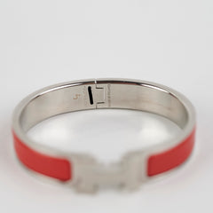 Hermes H Clic Bracelet Red Size PM