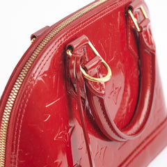 Louis Vuitton Alma BB Vernis Red