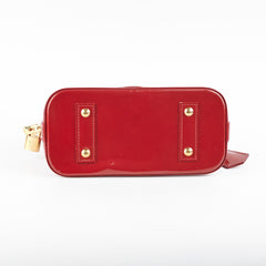 Louis Vuitton Alma BB Vernis Red