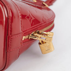 Louis Vuitton Alma BB Vernis Red