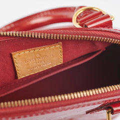 Louis Vuitton Alma BB Vernis Red