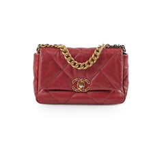 Chanel Small 19 Burgundy 28 Series