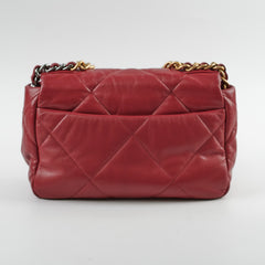 Chanel Small 19 Burgundy 28 Series