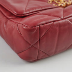 Chanel Small 19 Burgundy 28 Series