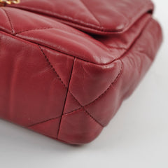 Chanel Small 19 Burgundy 28 Series