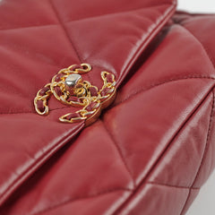 Chanel Small 19 Burgundy 28 Series