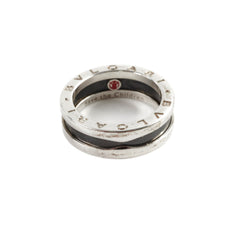 Bvlgari Save The Children Ring Silver Size 54