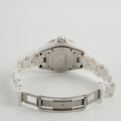 Chanel J12 White Diamond Ladies Watch