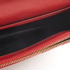 Saint Laurent Red Envelope Wallet On Chain