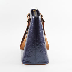 Louis Vuitton Vernis Houston Shoulder Bag Indigo