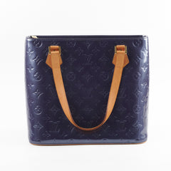 Louis Vuitton Vernis Houston Shoulder Bag Indigo