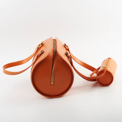 Louis Vuitton Epi Soufflot Bag Orange