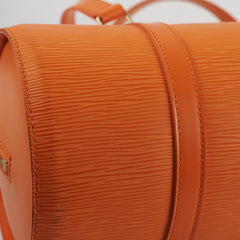 Louis Vuitton Epi Soufflot Bag Orange