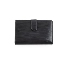 Louis Vuitton Epi French Purse Wallet Black